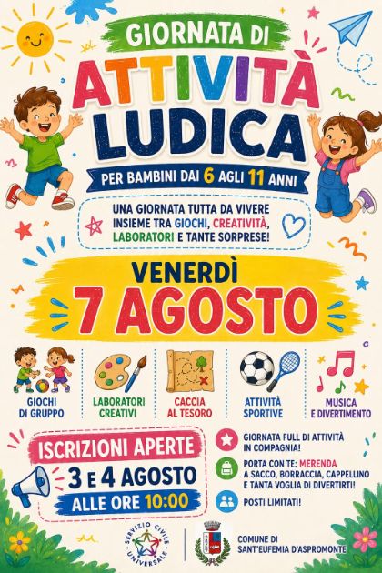 GIORNATA ATTIVITA' LUDICA