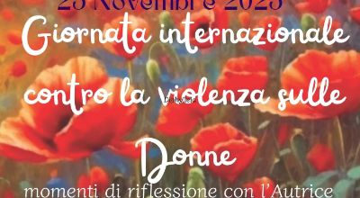 Giornata Internazionale Contro la violaenza sulle donne