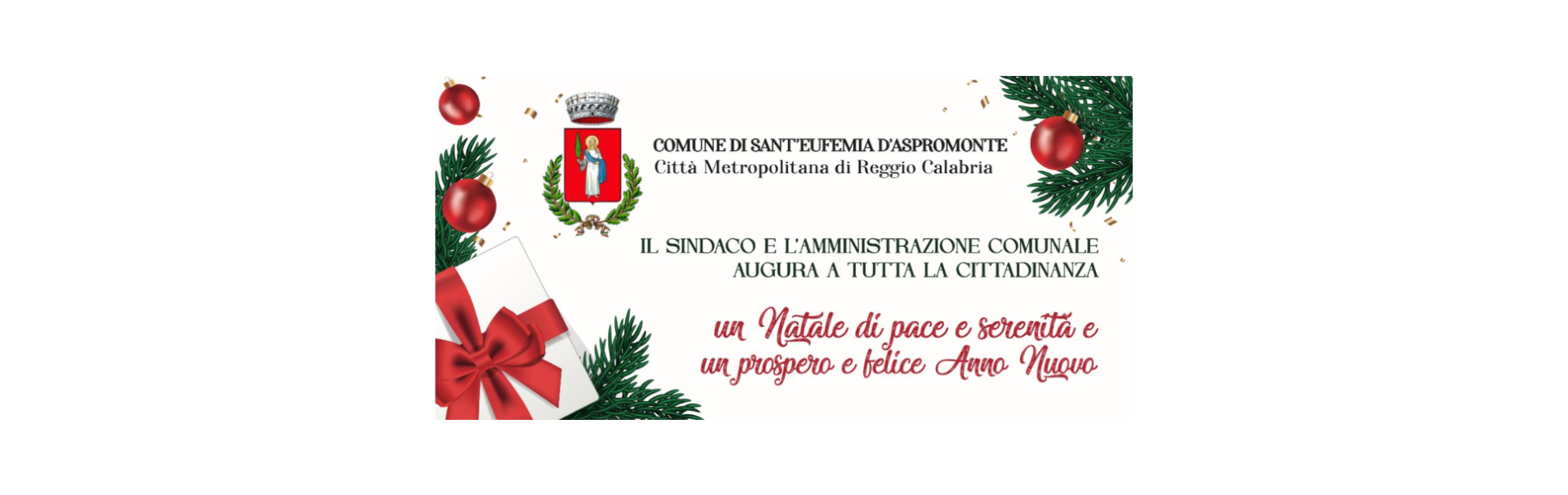 Auguri a tutta la Cittadinanza!